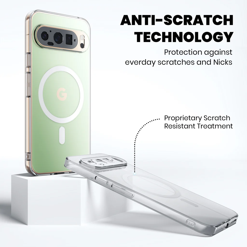 Anti-Yellow Magsafe Clear Case - Google Pixel