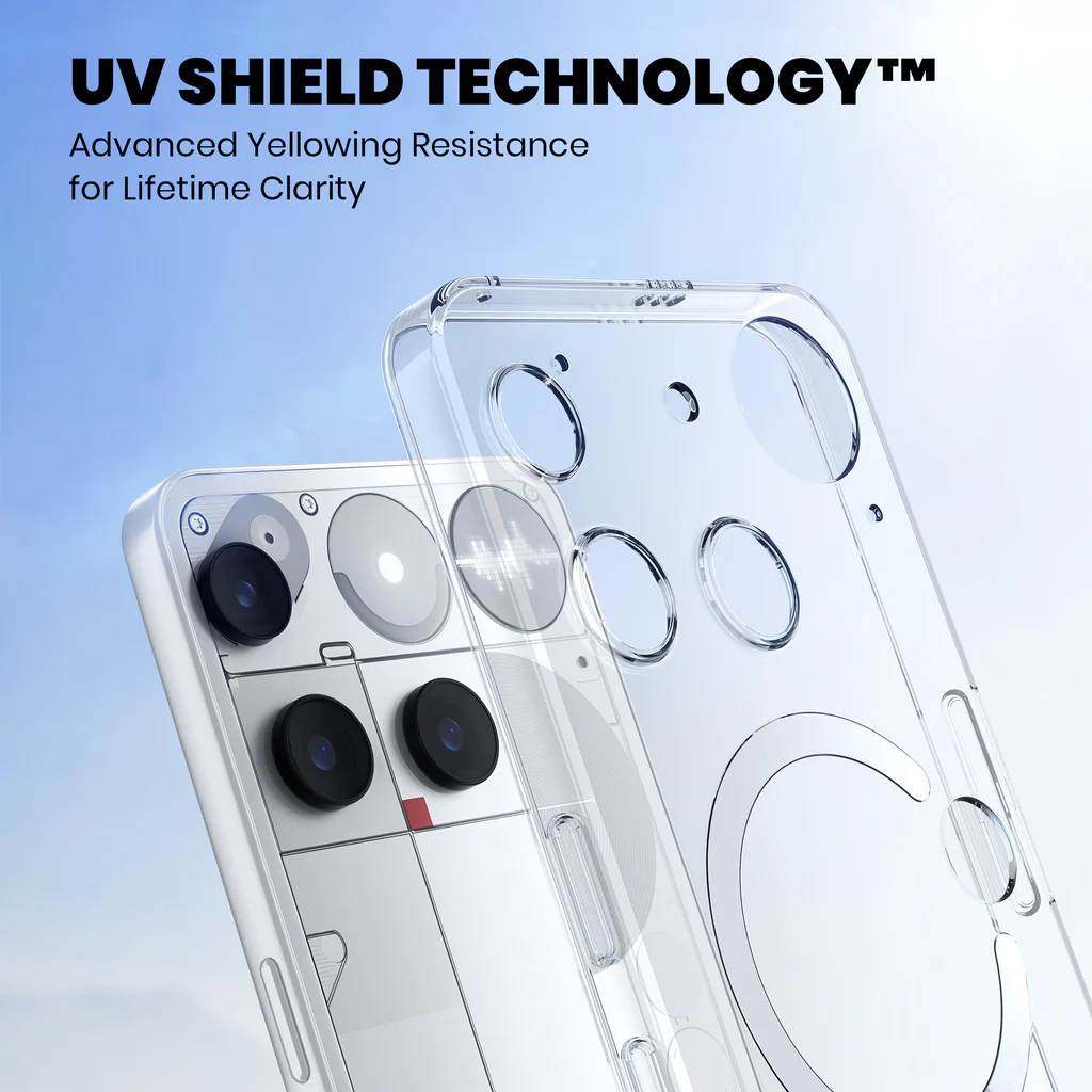 Anti-Yellow Magsafe Clear Case Nothing