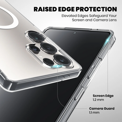 Anti-Yellow Magsafe Clear Case Samsung S Series