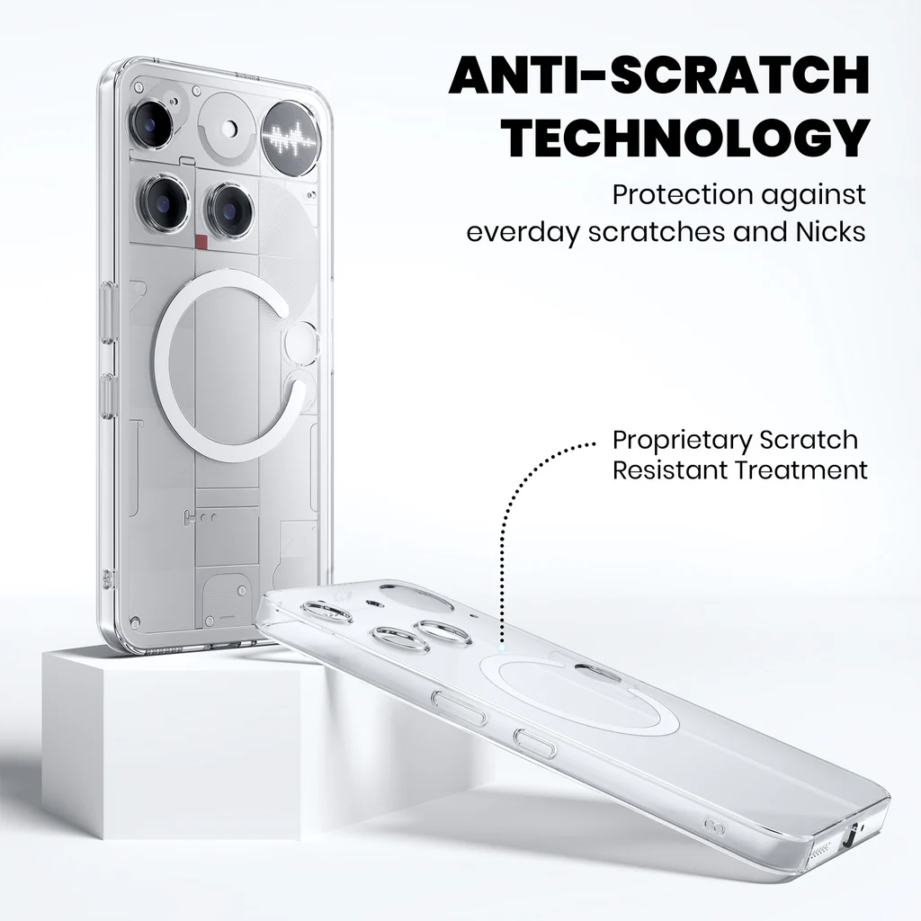 Anti-Yellow Magsafe Clear Case Nothing