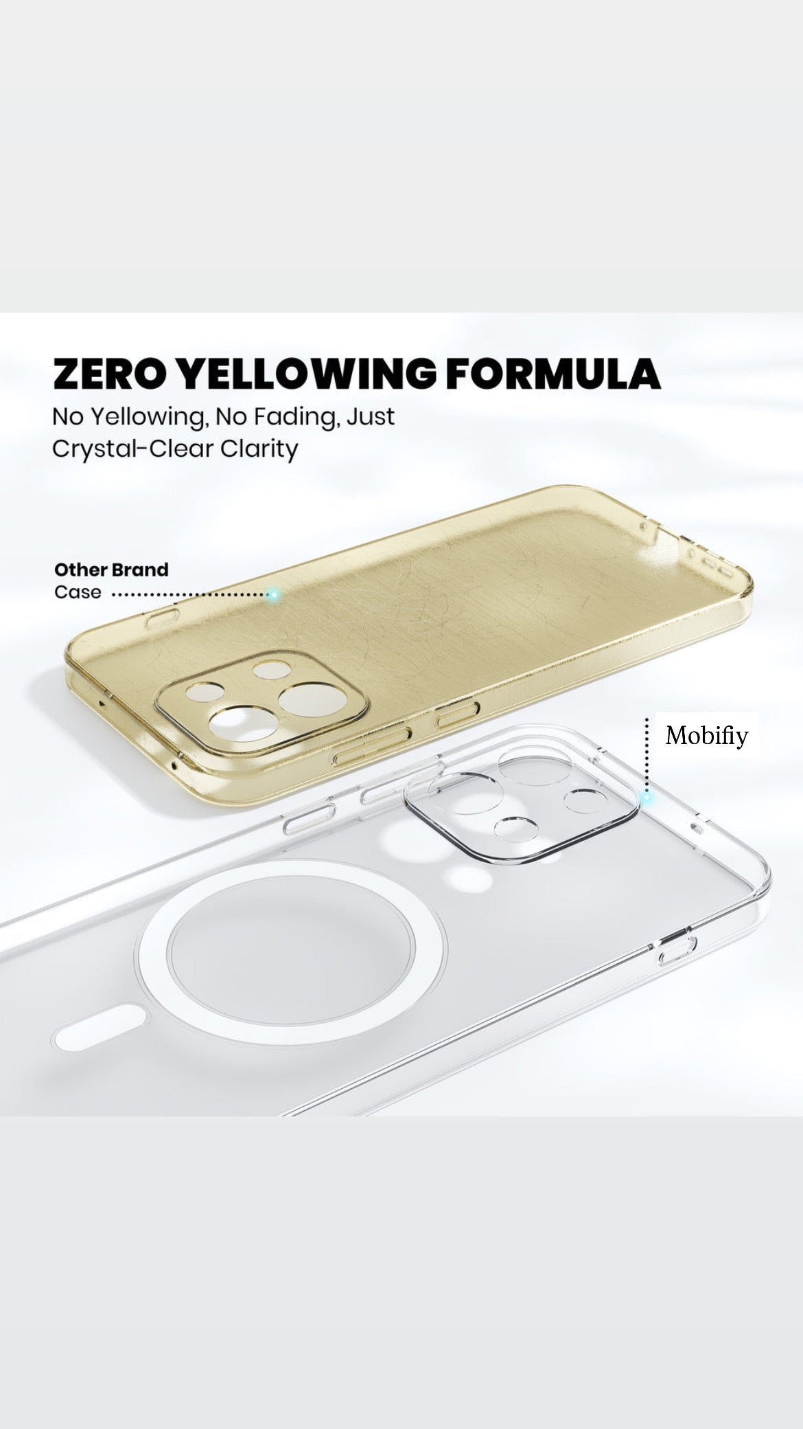 Anti-Yellow Magsafe Clear Case - OnePlus